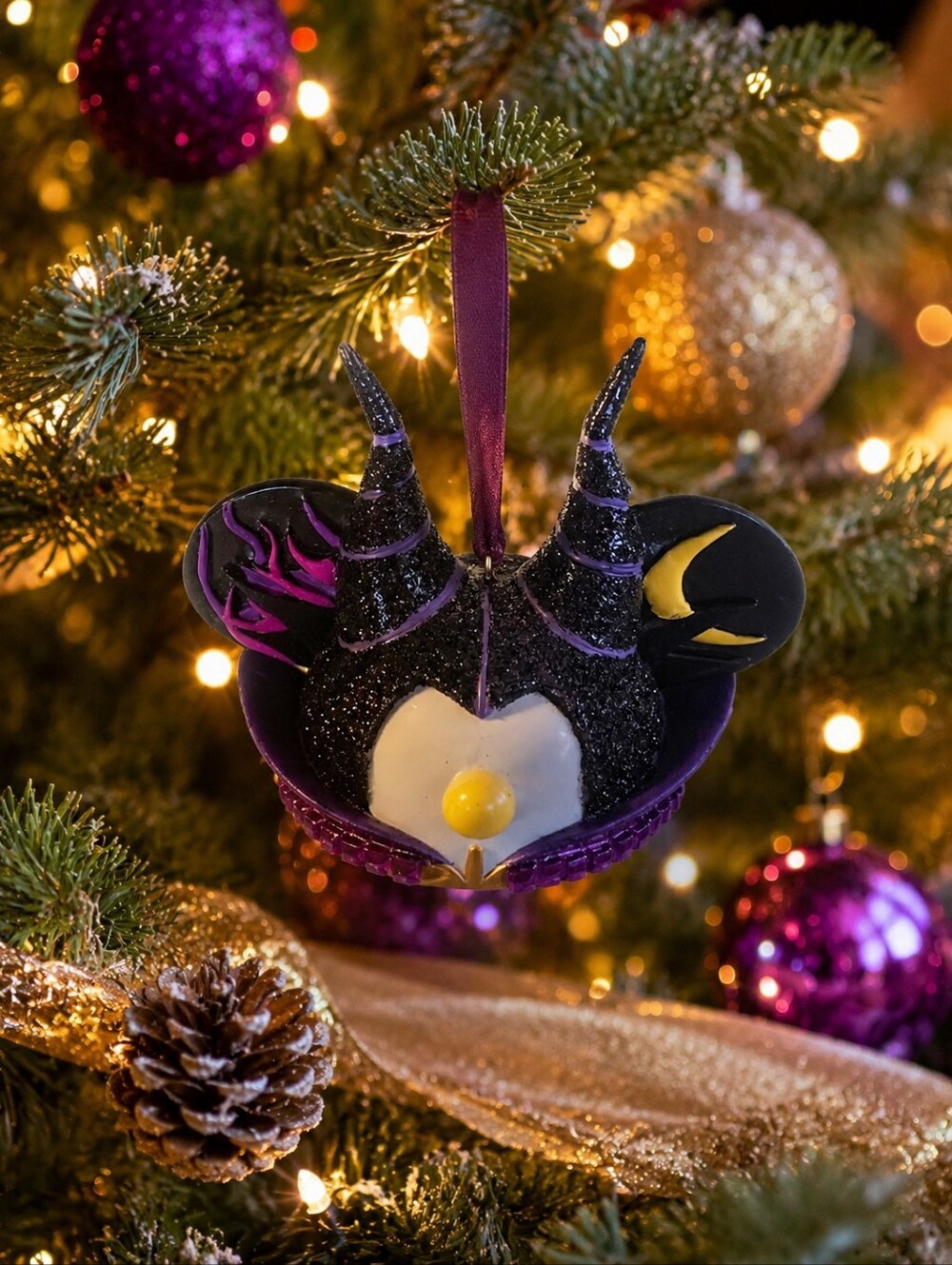 Maleficent Ear Hat Ornament